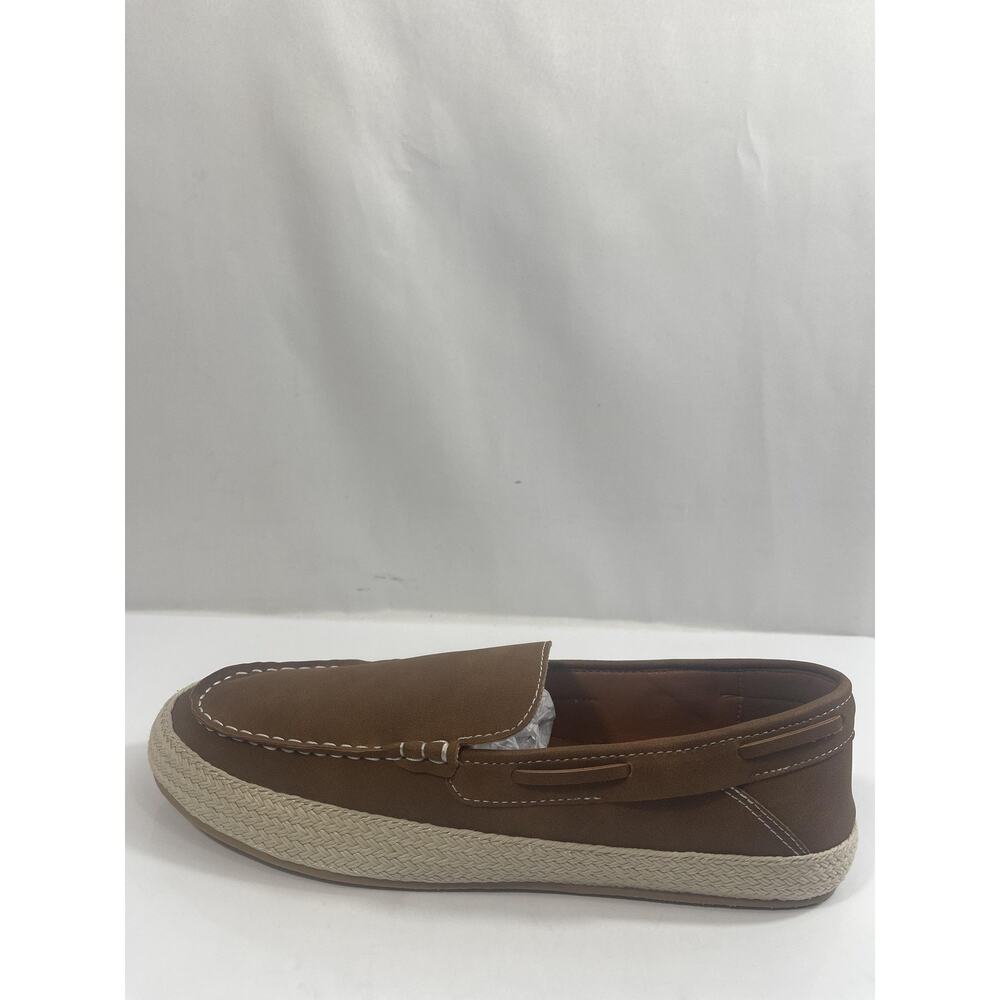 Madden MMILLION Shoes Mens Size 9 Cognac Suede Slip On Loafers New Box